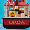 Jaws Tubbz Vehicle Orca Boat BUNDLE