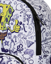 SPACE JUNK SPONGEBOB ALL OVER DOODLES BACKPACK