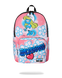 SPACE JUNK SMURFETTE GRAFFITI FLOWERS BACKPACK