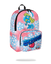 SPACE JUNK SMURFETTE GRAFFITI FLOWERS BACKPACK