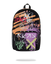SPACE JUNK ORANGE GRAFFITI BACKPACK