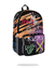 SPACE JUNK ORANGE GRAFFITI BACKPACK