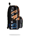 SPACE JUNK ORANGE GRAFFITI BACKPACK