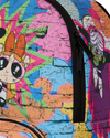 SPACE JUNK POWERPUFF GIRLS GRL PWR GRAFFITI BACKPACK