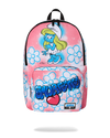 SPACE JUNK SMURFETTE GRAFFITI FLOWERS BACKPACK