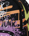 SPACE JUNK ORANGE GRAFFITI BACKPACK