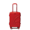 22" RED MOLDED SHARK MOUTH CARRY-ON LUGGAGE